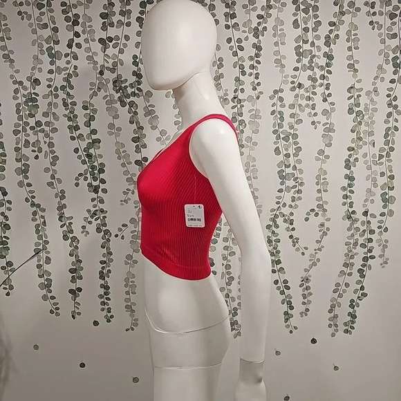 Free People Ribbed Brami Tank Top Sz XS/S - Picture 6 of 9